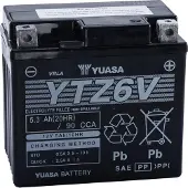 Yuasa AGM High Performance YTZ6V / 102624 accu (12V, 5Ah, 90A)