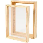 Creativ Company Grenen Papiermal met Dubbel Frame A5