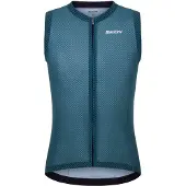 Santini - Opal Sleeveless Jersey - Fietshemd L, blauw
