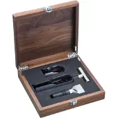 WMF Wijn-accessoireset SOMMELIER BARIC, 3-delig, houten geschenkdoos,