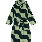 Marimekko Taifuuni badjas katoen Pear-dark green, M