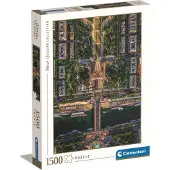 Clementoni - Puzzel - 1500 Stukjes - Vliegend Over Parijs - Puzzel Voor Volwassenen - High Quality Collection