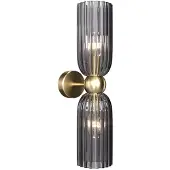 Maytoni Wandlamp Antic, dimbaar, messing / goud, Hal, wandlamp
