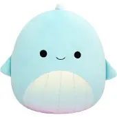 Squishmallows Shah Whale Teddy Blauw Kinderen