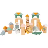 Small Foot Houten blokken "Safari"