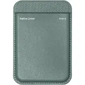 Native Union (Re)Classic Card Wallet - MagSafe - Slate Green