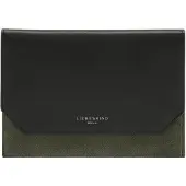 Liebeskind berlin Koppeling Lora Suede Pouch Cypress Green Zwart Donkergroen