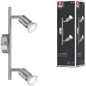 Paulmann Spotlight Carolina 66744 Wandlamp GU10 LED Nikkel (mat)