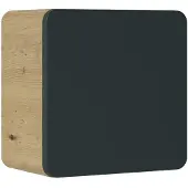Comad Aruba Cosmos 831 FSC kleine kast 35x35cm eiken/antraciet