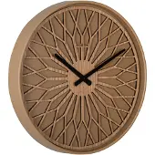Karlsson Girasol Wandklok | Ø40.6cm | Mocha bruin