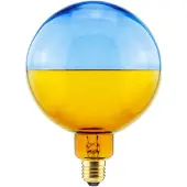 Segula LED lamp E27 | Illusion Globe G145 | Amber/Blauw | 1900K | Dimbaar | 5.8W (26W)