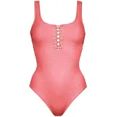 Watercult Suntouched Solids Badpak Juicy Oranje 40 D