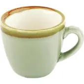 Olympia Kiln Espressokopjes | Mosgroen | 8,5cl | 6 stuks