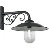 Ks Verlichting Landelijke buitenlamp Station zwart