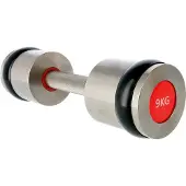 HMS Chroom Dumbbell Set - 2 x 9 kg