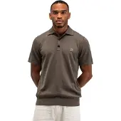 Butcher of Blue Heren Polo's & T-shirts Clifden Co Polo Ss - Bruin - Maat L
