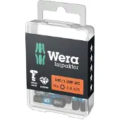 Wera Bit | 5 mm zeskant lengte 25 mm | 1/4 inch C6,3 | impaktor, DC | 10 stuks - 05057605001