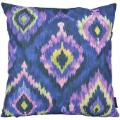 NOVÉE Ikat Indigo Kussenhoes | 45 x 45 cm | Katoen/Linnen
