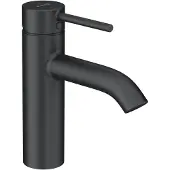 Kludi Bozz - Wastafelkraan met afvoergarnituur Push-Open, mat zwart 382883976