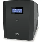 Conceptronic ZEUS03EM, ZEUS UPS, 1200VA, 720W, met IEC- en Schuko-aansluitingen