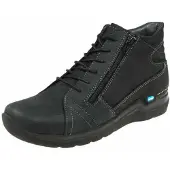 Wolky Veterschoen 'Why' zwart
