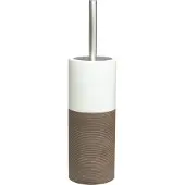 Sealskin WC-Borstel Sealskin Doppio Brown Porselein