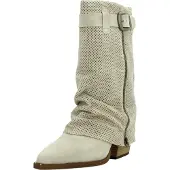 Alpe Alpevoor vrouwen. 527611 Dua beige leren laarzen (40), Leer, 3 tot 5 cm, Ritssluiting, Casual