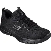 Bonprix Sneakers laag 'Graceful Get Connected' grijs / zwart