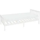 ML-Design Kinderbed Kelly | hout wit 206x98x80 cm kinderbedden | NADUVI