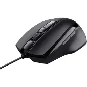 Trust Voca Comfort - Maus - Für Rechtshänder Muis USB Optisch Zwart 6 Toetsen 2400 dpi
