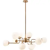 Maytoni MOD221-PL-12-G, 12 lampen, E14 fitting, IP20, wit