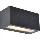 Lutec Solar wandlamp Inka antraciet