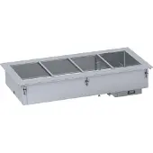 CombiSteel Drop-In Bain-Marie 2/1 - Handmatig Water Vullen, 7495.0310