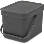 Brabantia Sort & Go 6 Liter Dark Grey