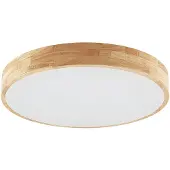 LINDBY Plafondlamp , Tanju, dimbare, Hout, Woonkamer, Hout, Landhuis / Rustiek