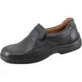 Jomos Zwarte Mocassin Leder maat 45