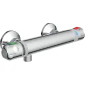 Schutte Vinea Thermostatische Douchekraan - 150 mm Hartafstand - Chroom