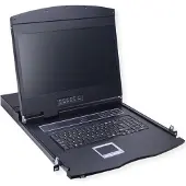 Value 19" KVM-console, 48 cm (19") TFT (16:9), VGA, USB, Zwitserse (CH) layout