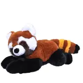 Wild republic Knuffel - Ecokins - 12x23 - Rood Panda - - OneSize - Knuffels