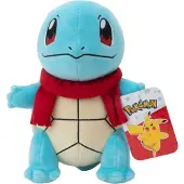 Jazwares Peluche Seasonal Holiday Squirtle with Red Scarf W4