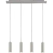 LINDBY Hanglampe , Joffrey, dimbare, Wit, Woonkamer, Metaal, Modern