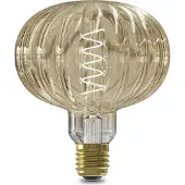 Calex LED-lamp, E27, G125, 4W, filament, warm wit licht, amberkleurig