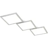 LUCANDE Plafondlamp , Ilira, dimbare, Metallic, Keuken, Aluminium, Modern