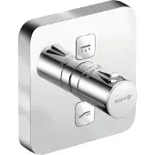 Kludi Push - Inbouw thermostaatkraan voor 2 functies, chroom 389110538