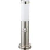 Globo Tuinlamp Boston Led Rvs Met Wit En Sensor