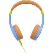 Hama Kinderen hoofdtelefoon - - Kids Guard - Blauw-oranje - Decibelbeperking - Bedraad