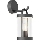 LUCANDE Buitenverlichting , Cassian, dimbare, Zwart, Terras, Glas, Modern