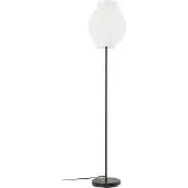 LUCANDE Vloerlampe , Tovina, Wit, Eetkamer, Stof, Scandinavisch