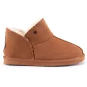 Warmbat Willow Suede Pantoffel Kinderen Cognac 32
