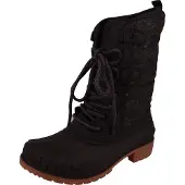 Kamik Snowboots 'Sienna' beige / zwart